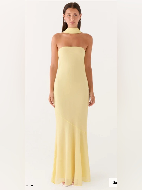 Peppermayo Dresses & Skirts - Peppermayo Yellow Under The Pagoda Maxi Dress - Size 8